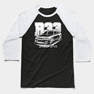 Skyline R33 GTR Baseball T-Shirt